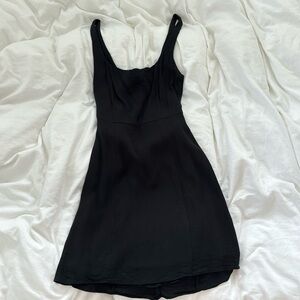 Aritzia Wilfred Black Mini Dress